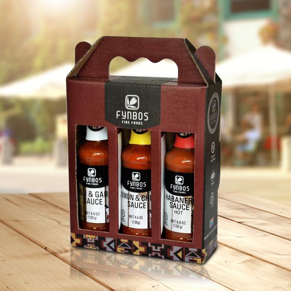 5 Sauces Combo Gift Pack Fynbos Fine Foods